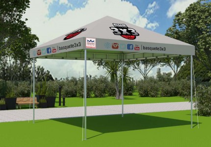 Tenda Piramidal Personalizada